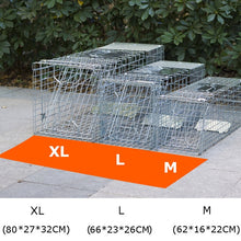 Load image into Gallery viewer, Super Large Catching Mice Mouse Traps Bait Snap Rodent Catcher Foldable Reusable Mice mousetrap Hunt Weasel Wild Cat Rat Cage

