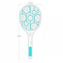 Load image into Gallery viewer, 3000V Electric Mosquito Swatter 1200mAh USB Rechargeable Home Fly Bug Zapper Racket Inserts Killer Dropshipping
