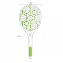 Load image into Gallery viewer, 3000V Electric Mosquito Swatter 1200mAh USB Rechargeable Home Fly Bug Zapper Racket Inserts Killer Dropshipping
