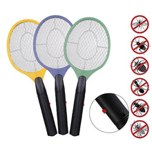 Load image into Gallery viewer, Summer Hot Cordless Battery Power Electric Fly Mosquito Swatter Bug Zapper Racket Insects Killer Home Bug Zappers
